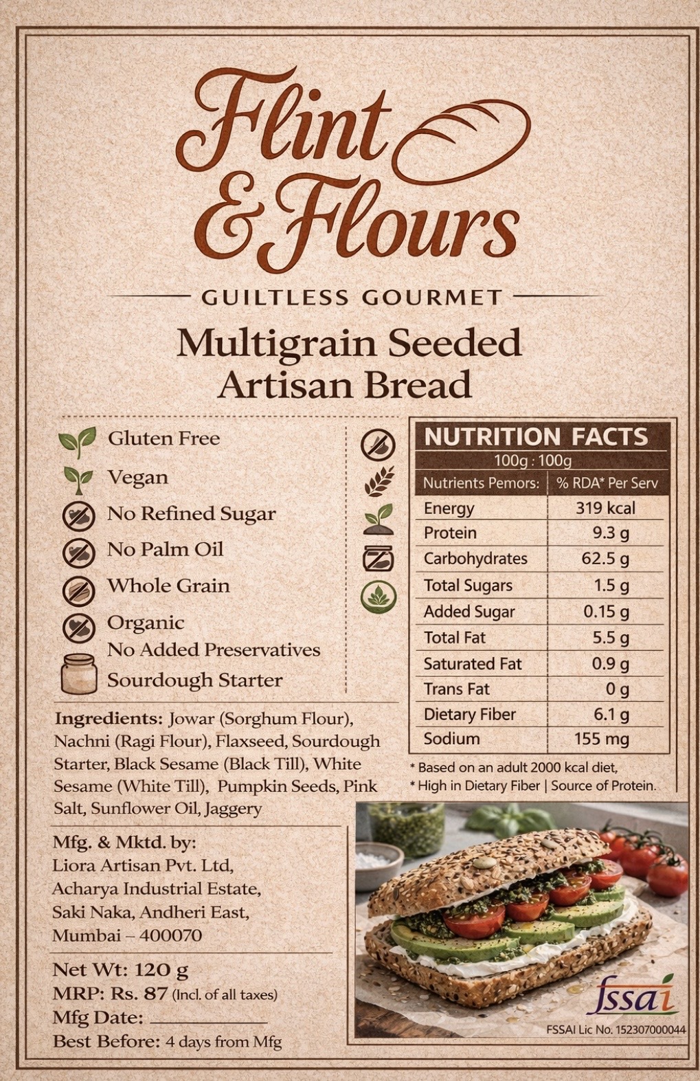 Multigrain Artisan Bread 4