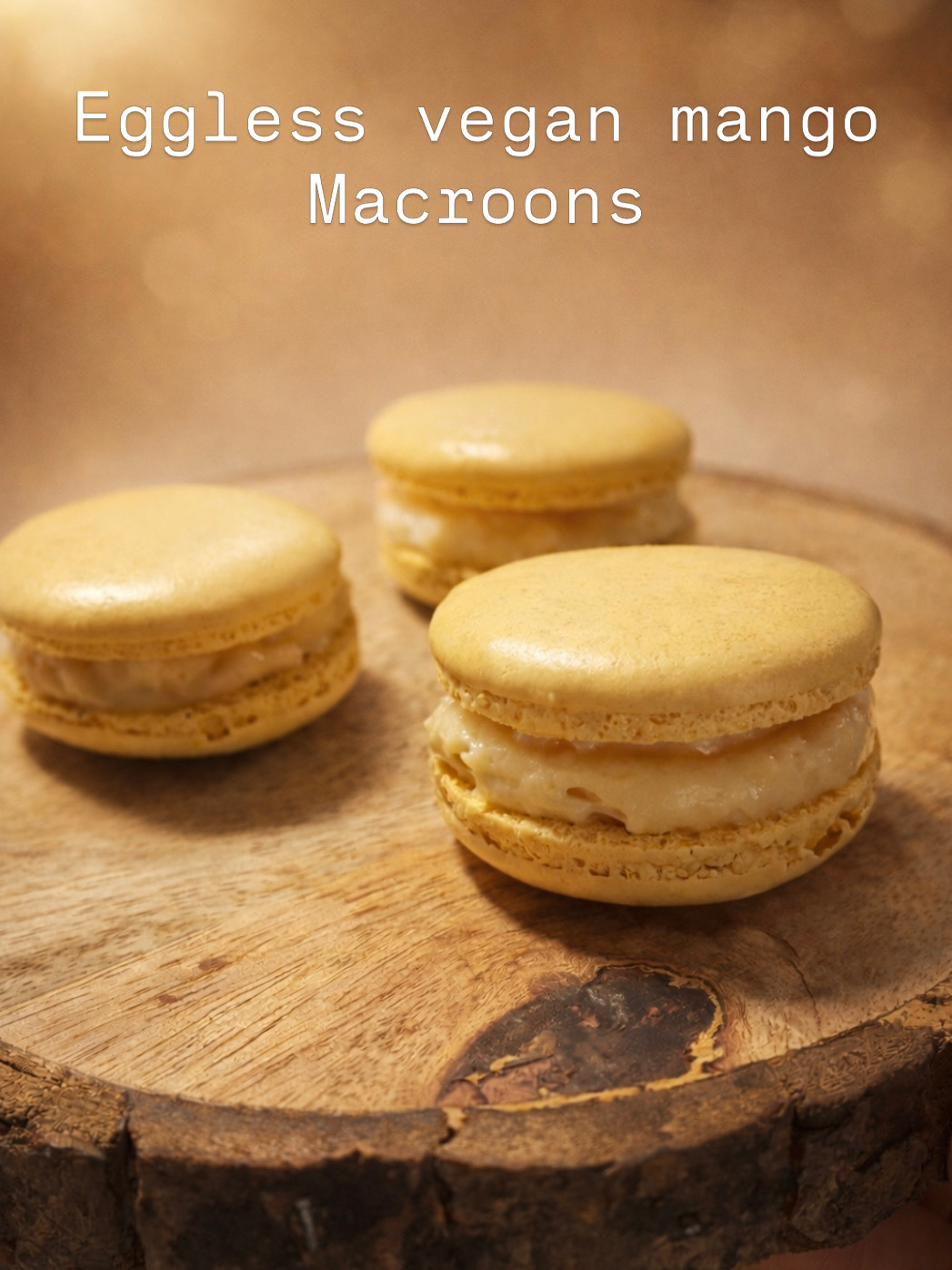Macroons (mango)