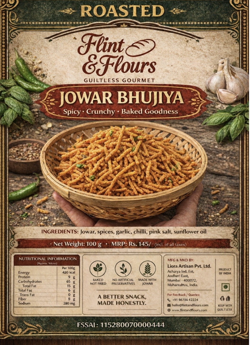 Jowar bhujiya 2